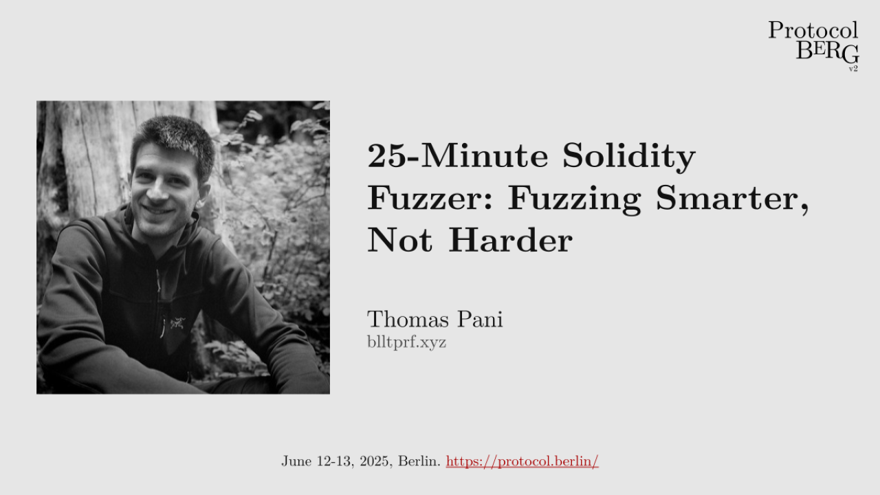 25-Minute Solidity Fuzzer: Fuzzing Smarter, Not Harder