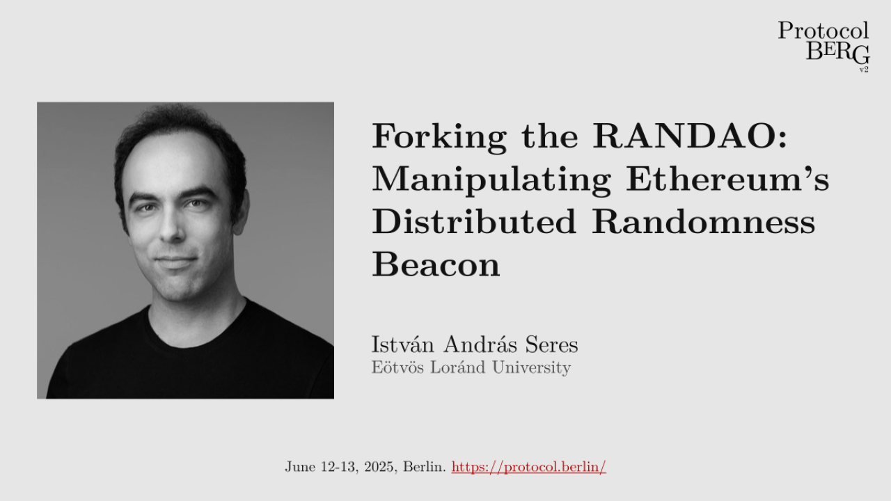 Forking the RANDAO: Manipulating Ethereum’s Distributed Randomness Beacon