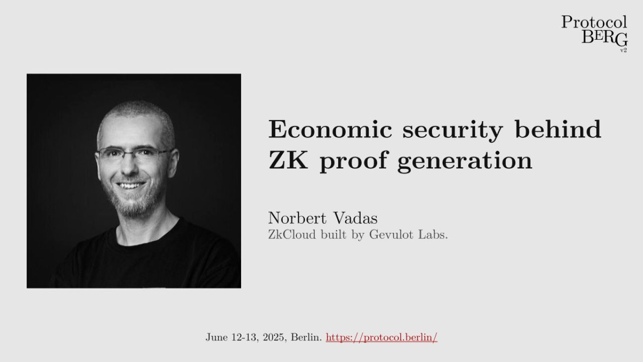 Economic security behind ZK proof generation