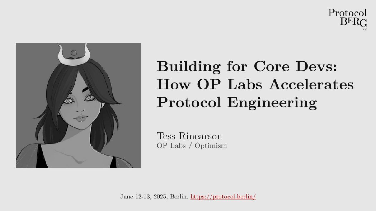 Building for Core Devs: How OP Labs Accelerates Protocol Engineering